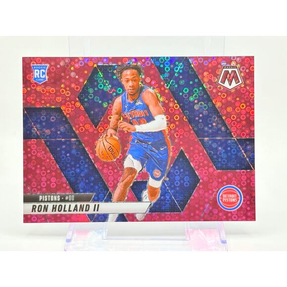 2024-25 Mosaic Basketball Ron Holland II Rookie Pink Disco Variation 11/20 SP RC - Picture 1 of 2